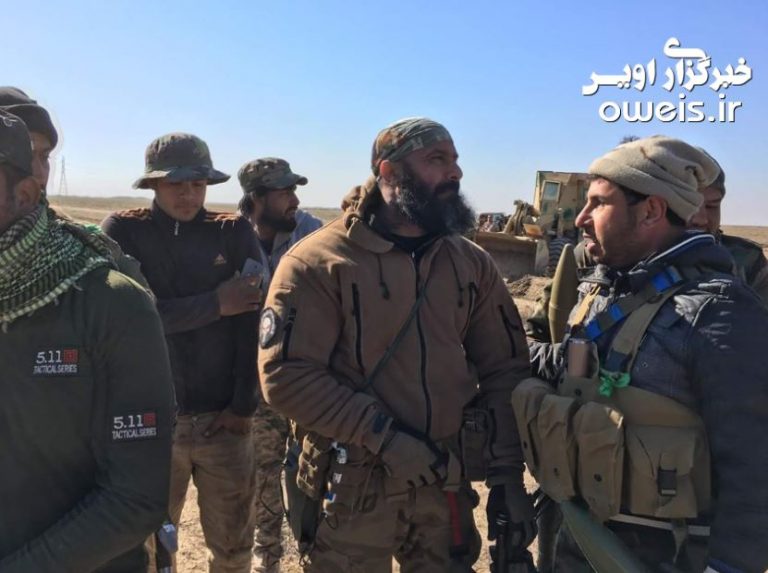 رمبوی عراق ابوعزرائیل در موصل + تصاویر