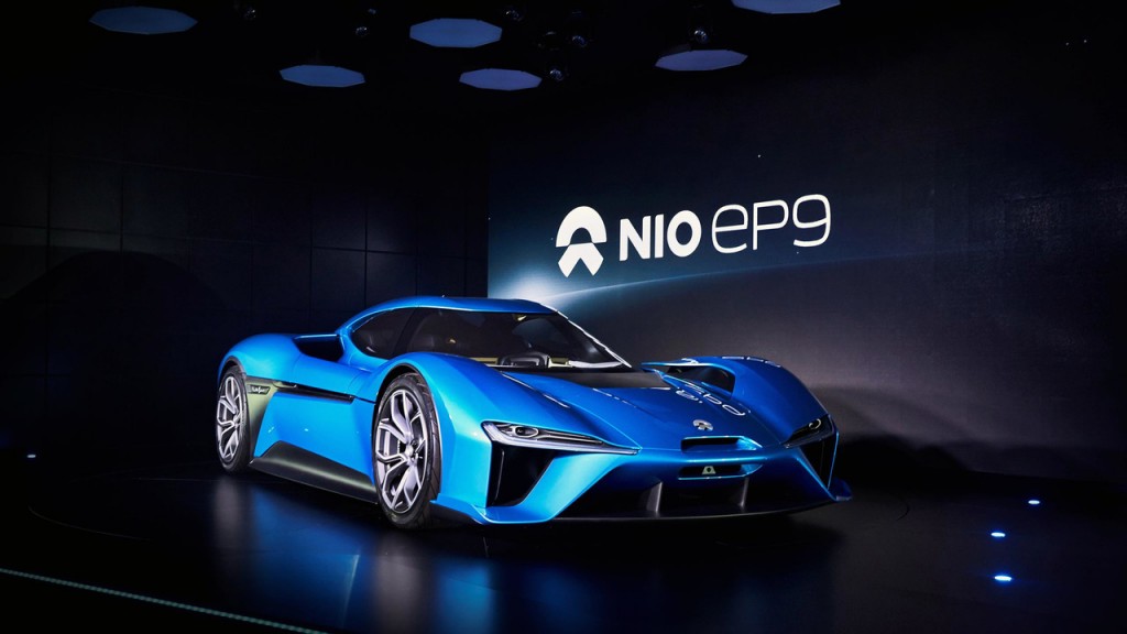 Nio EP9، سریع‌ترین خودروی خودران در پیست COTA آمریکا
