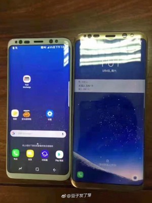 یک تصویر جدید از گلکسی S8 و +S8 در کنار یکدیگر منتشر شد!