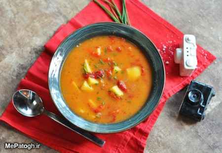 طرز تهیه سوپ سیب و هویج
