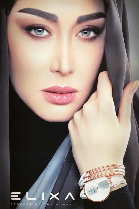 سارا منجزی بازیگر 34 ساله مدل یک برند خارجی شد! عکس