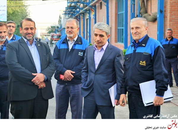 گزارش تصویری بازدید معاون اول رییس جمهور از شرکت پاکسان