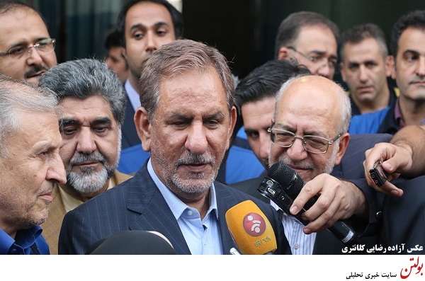 گزارش تصویری بازدید معاون اول رییس جمهور از شرکت پاکسان