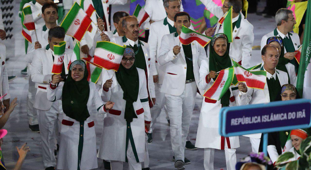ضعف مشهود کیومرث هاشمی در هماهنگی رژه کاروان ایران در المپیک