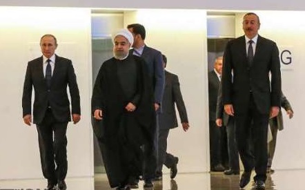 رسانه های روسی: پوتین، روحانی و علی اف الگویی نو از روابط منطقه ای شکل دادند