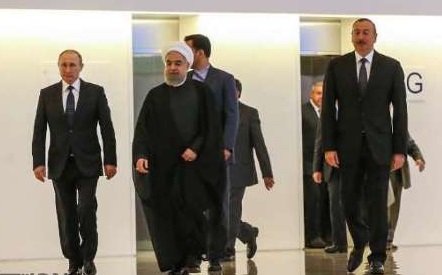 رسانه های روسی: پوتین، روحانی و علی اف الگویی نو از روابط منطقه ای شکل دادند رسانه های روسی: پوتین، روحانی و علی اف الگویی نو از روابط منطقه ای شکل دادند