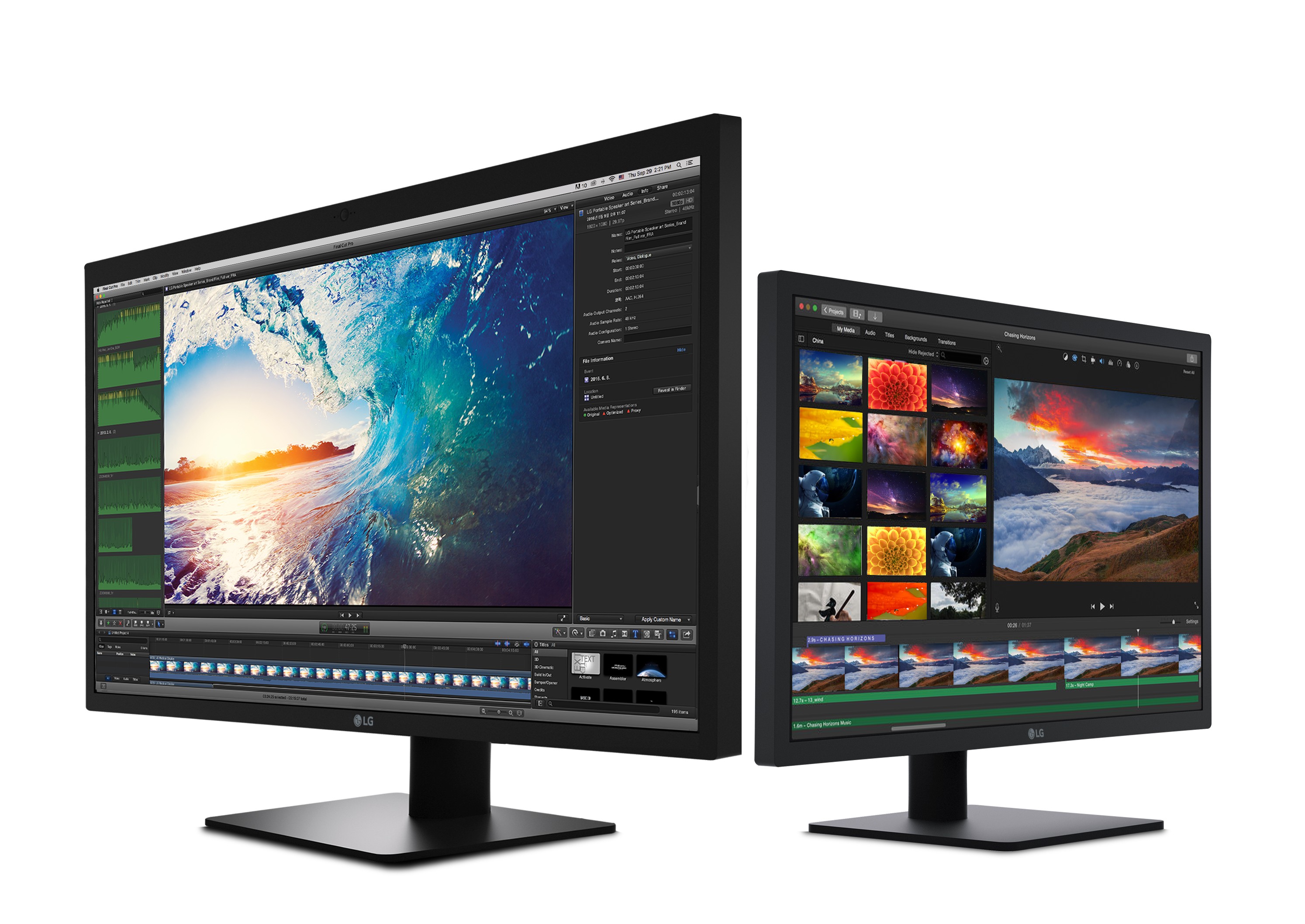 مانیتورهای جدید ال‌جی با فناوری ULTRAFINE 5K/4K با طراحی برای تجربه بهتر کاربران سیستم‌عامل مک