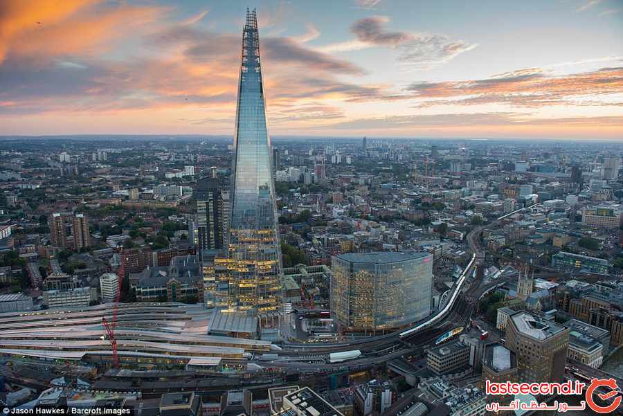 تصاویر هوایی جذاب و دیدنی از نمادهای شهر لندن