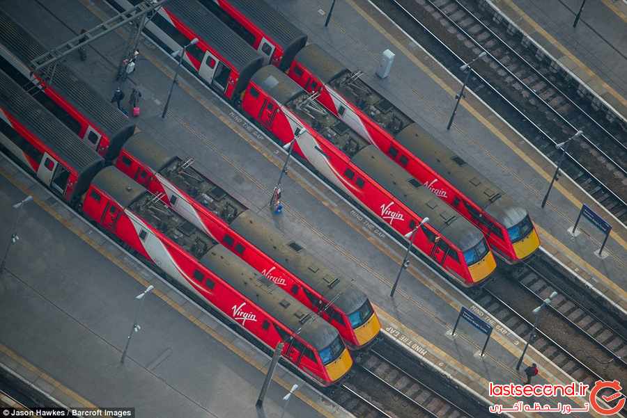 تصاویر هوایی جذاب و دیدنی از نمادهای شهر لندن