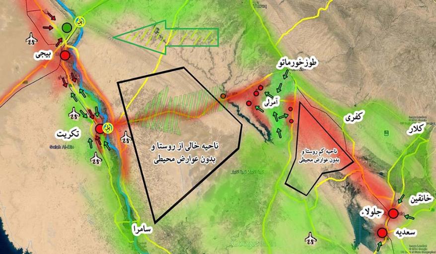 خلافت داعش در موصل رو به شکست می رود