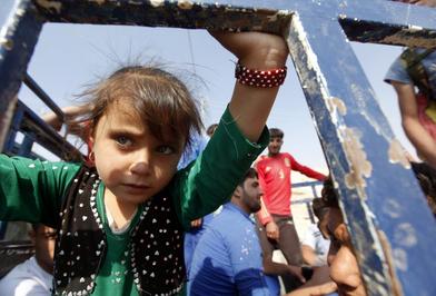 کودکان در نبرد آزادسازی موصل/تصاویر