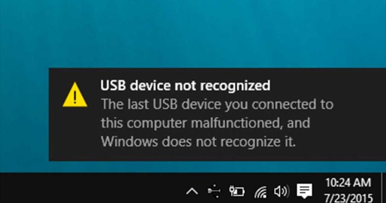 چگونه مشکل عدم شناسایی USB را حل کنیم؟