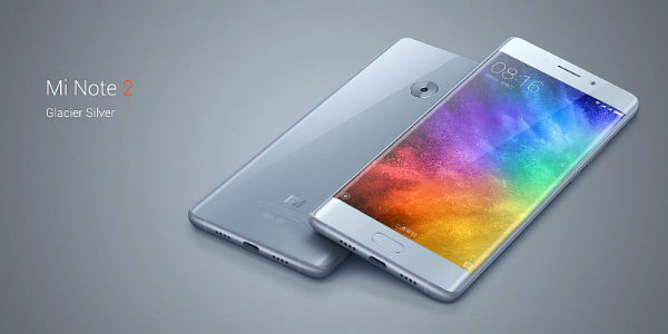 شیائومی احتمال عرضه نسخه فلت Mi Note 2 را رد کرد