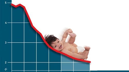 ترس مردها از چگونگی فراهم آوردن معاش خانواده، چگونه باعث کاهش جمعیت می‌شود