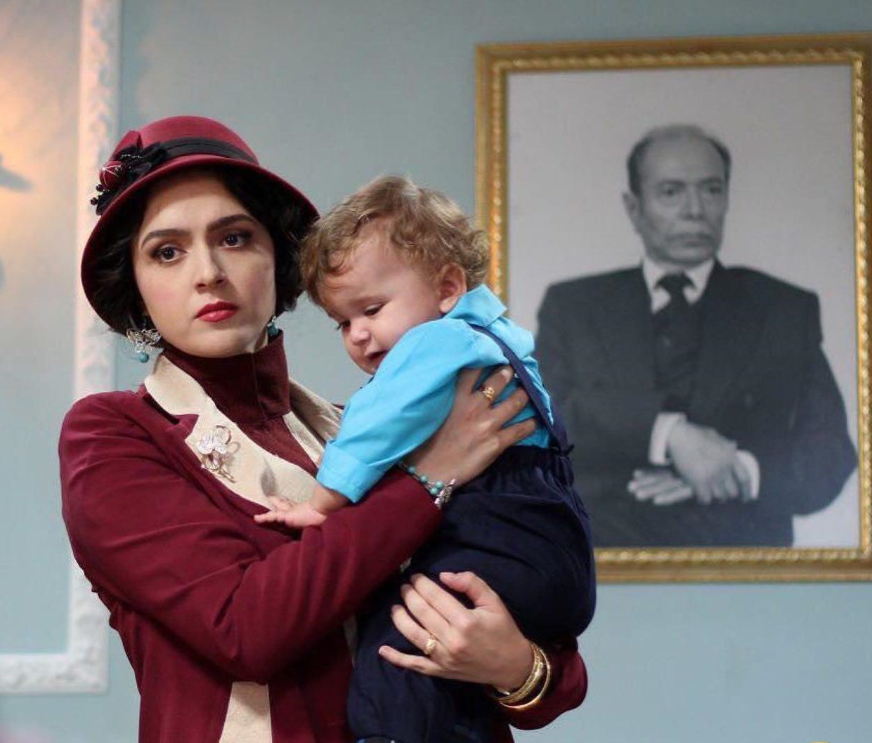 شهرزاد و فرزندش در نمایی از فصل دوم سریال + اینستاگرام