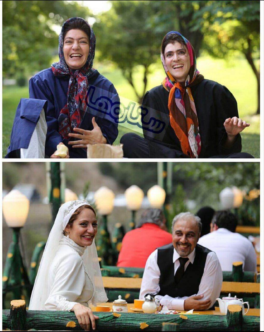 مهناز افشار، ويشكا آسايش و رضا عطاران در نمايى از فيلم سينمايى نهنگ عنبر ٢