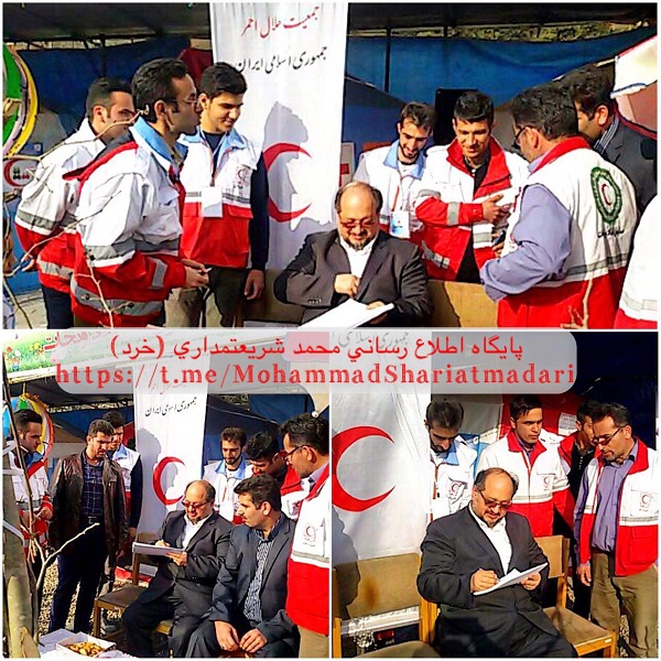 بازدید معاون اجرایی رئیس جمهور از پست ایمنی نوروزی مازندران/محمد شريعتمداري ميثاق نامه ي كمپين ملي نه به تصادفات را امضا کرد
