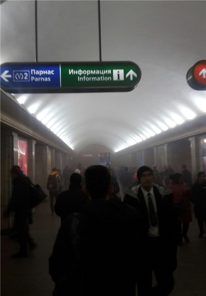 انفجار در ایستگاه‌ مترو «سن‌پترزبورگ»/ 10 نفر کشته و 20 نفر مجروح شدند+عکس