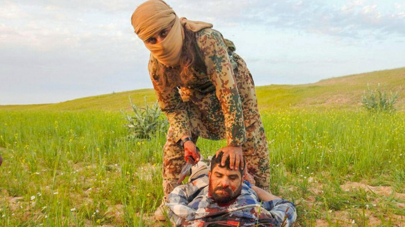 داعش یک شهروند عراقی را در قره تپه سر برید