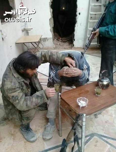 شکنجه وحشیانه اسیر ایرانی توسط تروریست ها! + تصاویر