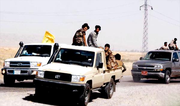 اعزام نیروهای ویژه نُجَباء برای آزادی مناطق مرزی عراق با سوریه + تصاویر