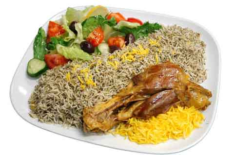 طرز تهیه باقلاپلو با گوشت گیاهی