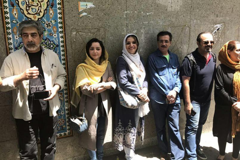 تصاویر: مشارکت سینماگران در انتخابات