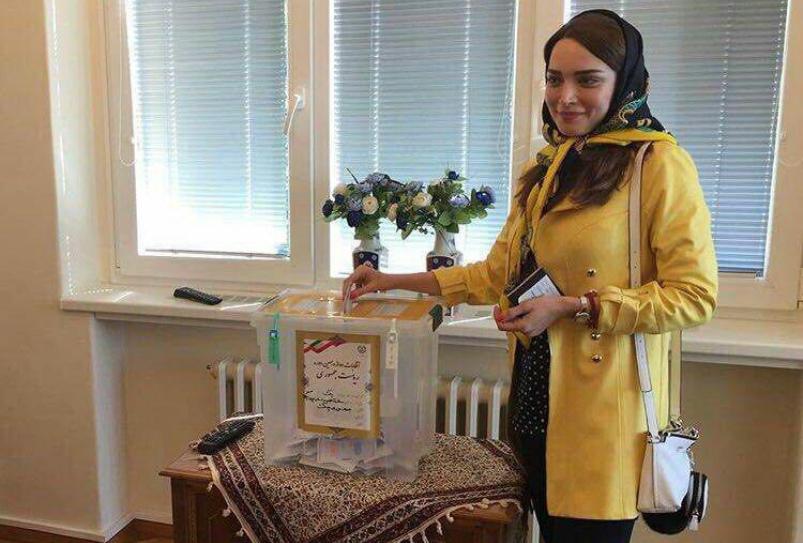 تصاویر: مشارکت سینماگران در انتخابات