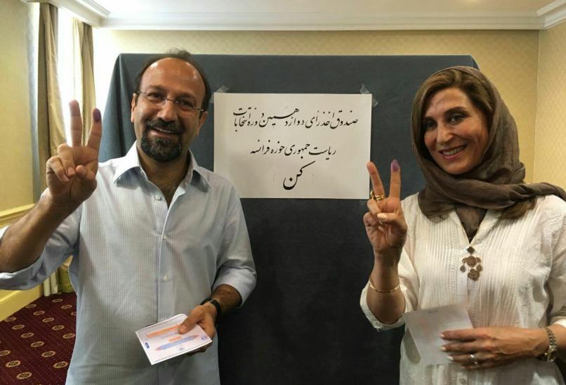 تصاویر: مشارکت سینماگران در انتخابات