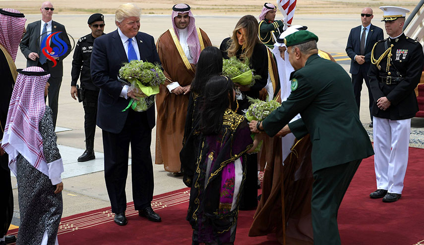 دختر و داماد ترامپ با فتوا به عربستان رفتند!
