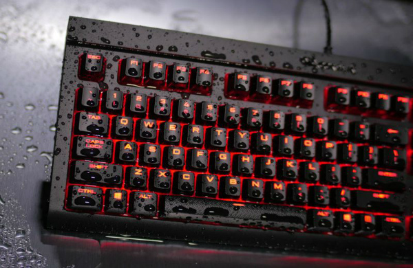 کیبورد گیمینگ Corsair K68، مقاوم در برابر مایعات