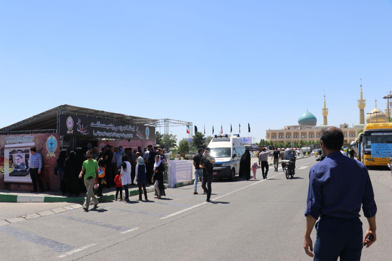 غربالگری زائران در چادر بیمارستان بانک ملی/ 10 درصد مراجعین از فشارخون بالای خود بی اطلاع بودند