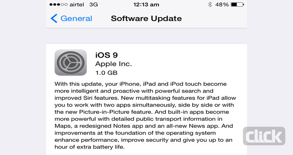 حل مشکل پیغام Update Requested در به‌روزرسانی iOS