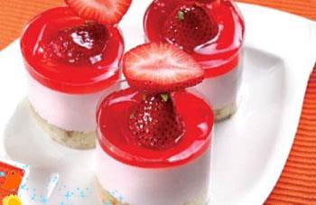 طرز تهیه موس توت فرنگی طرز تهیه موس توت فرنگی