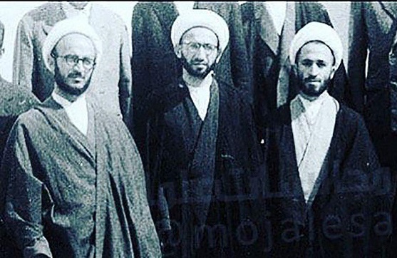 حضرات آیات سبحانی، نوری همدانی و مکارم شیرازی در جوانی