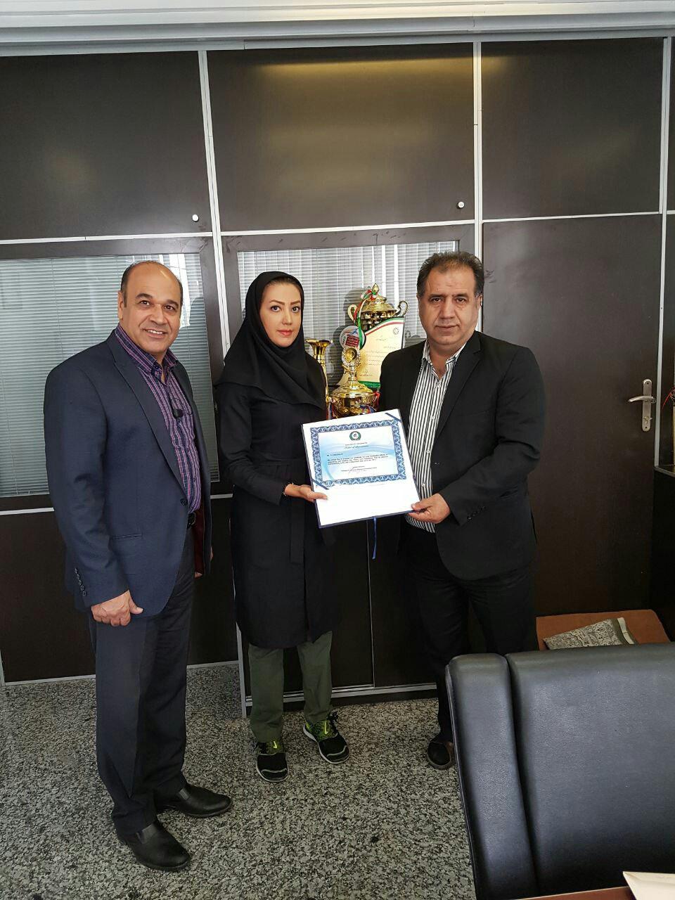 تقدیر کنفدراسیون آسیایی بهکاپ از علی خسروی