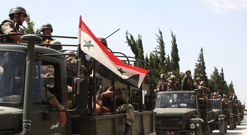 ارتش سوریه در آستانه ی ورود به شهر السخنه
