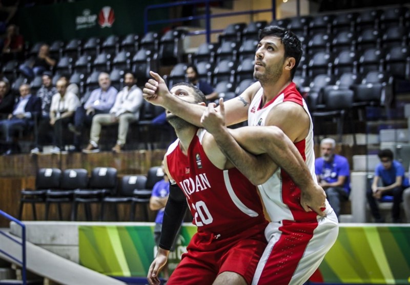 برتری تیم ملی بسکتبال ایران مقابل اردن و صعود به یک چهارم نهایی
