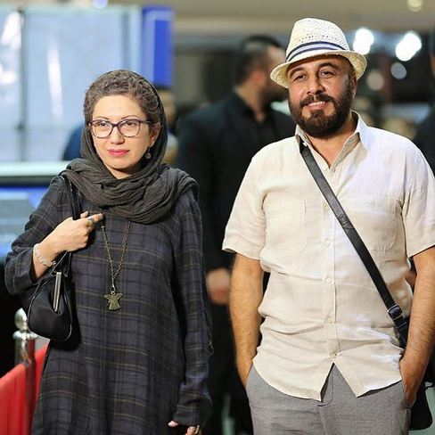 یوسف تیموری و همسر تایلندی اش در جشن حافظ + رضا عطاران و همسرش