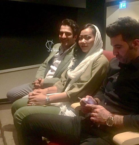 یوسف تیموری و همسر تایلندی اش در جشن حافظ + رضا عطاران و همسرش
