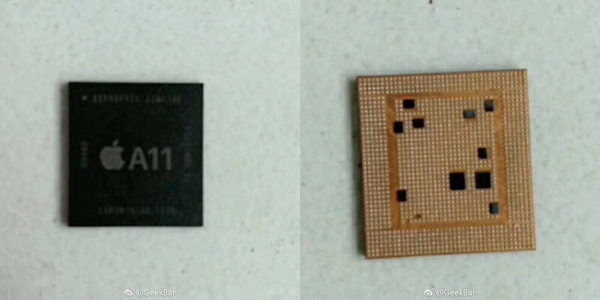 تصاویر جدیدی از پردازنده A11 اپل برای آیفون 8 منتشر شد