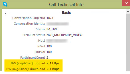 برای یک تماس اسکایپ چقدر پهنای باند استفاده می‌شود