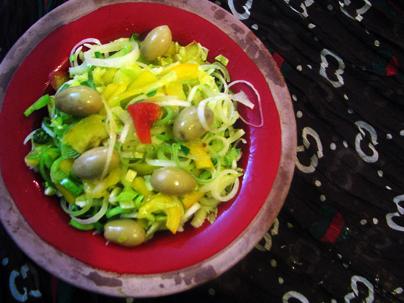 طرز تهیه سالاد زیتون
