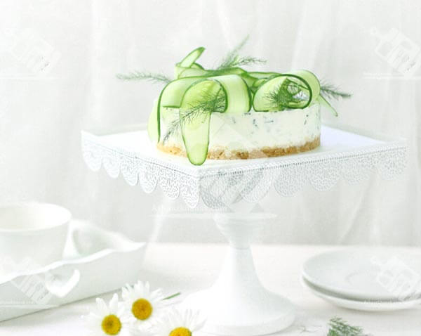 طرز تهیه چیز کیک ماست و خیار