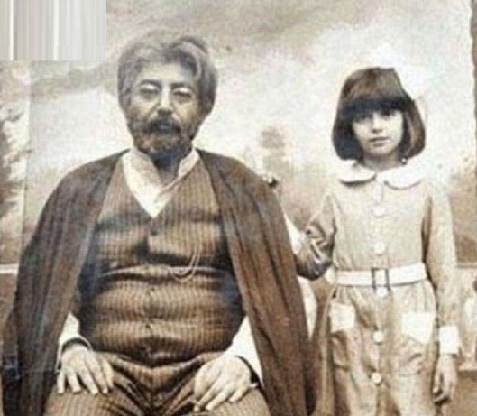 جمشيد مشايخي و ليلا حاتمي در پشت صحنه سريال «هزار دستان»