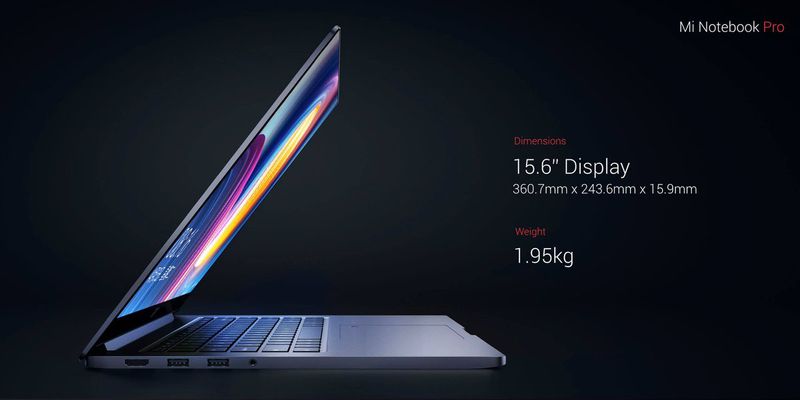 لپ‌تاپ شیائومی Mi Notebook Pro معرفی شد