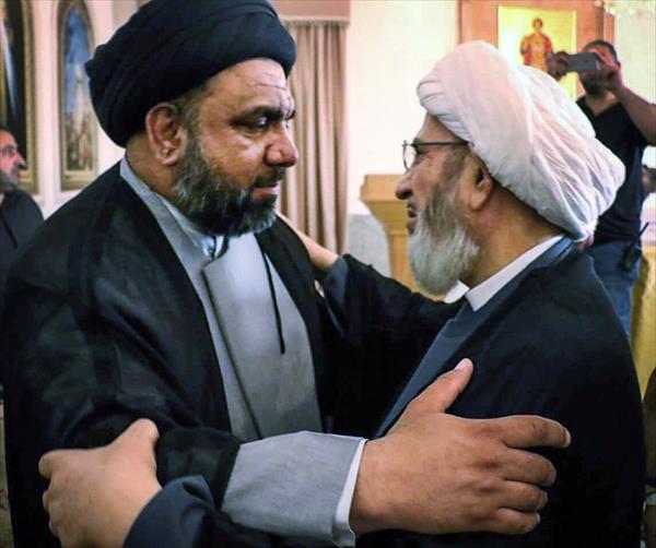 دیدار فرستاده ویژه دبیرکل نُجَباء با مقامات حزب الله + عکس