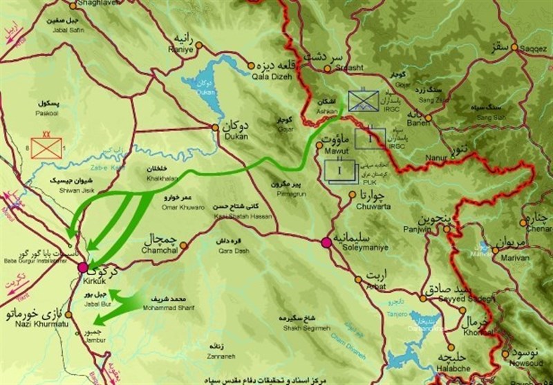 عملیات نیروهای سپاه در عراق با همکاری جلال طالبانی+تصاویر