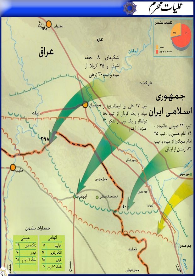 گردهمایی ملی رزمندگان در یادواره عملیات محرم