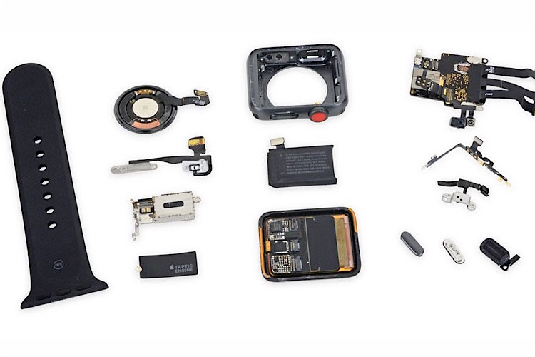 اپل واچ 3 در  ifixit